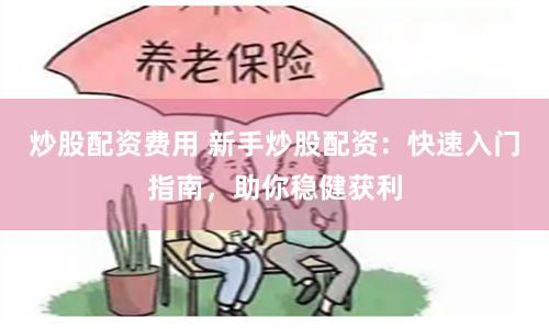 炒股配资费用 新手炒股配资：快速入门指南，助你稳健获利